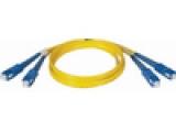 Tripp Lite Singlemode Fiber Optic SC/SC Patch Cable, Yellow Jacket, 5M